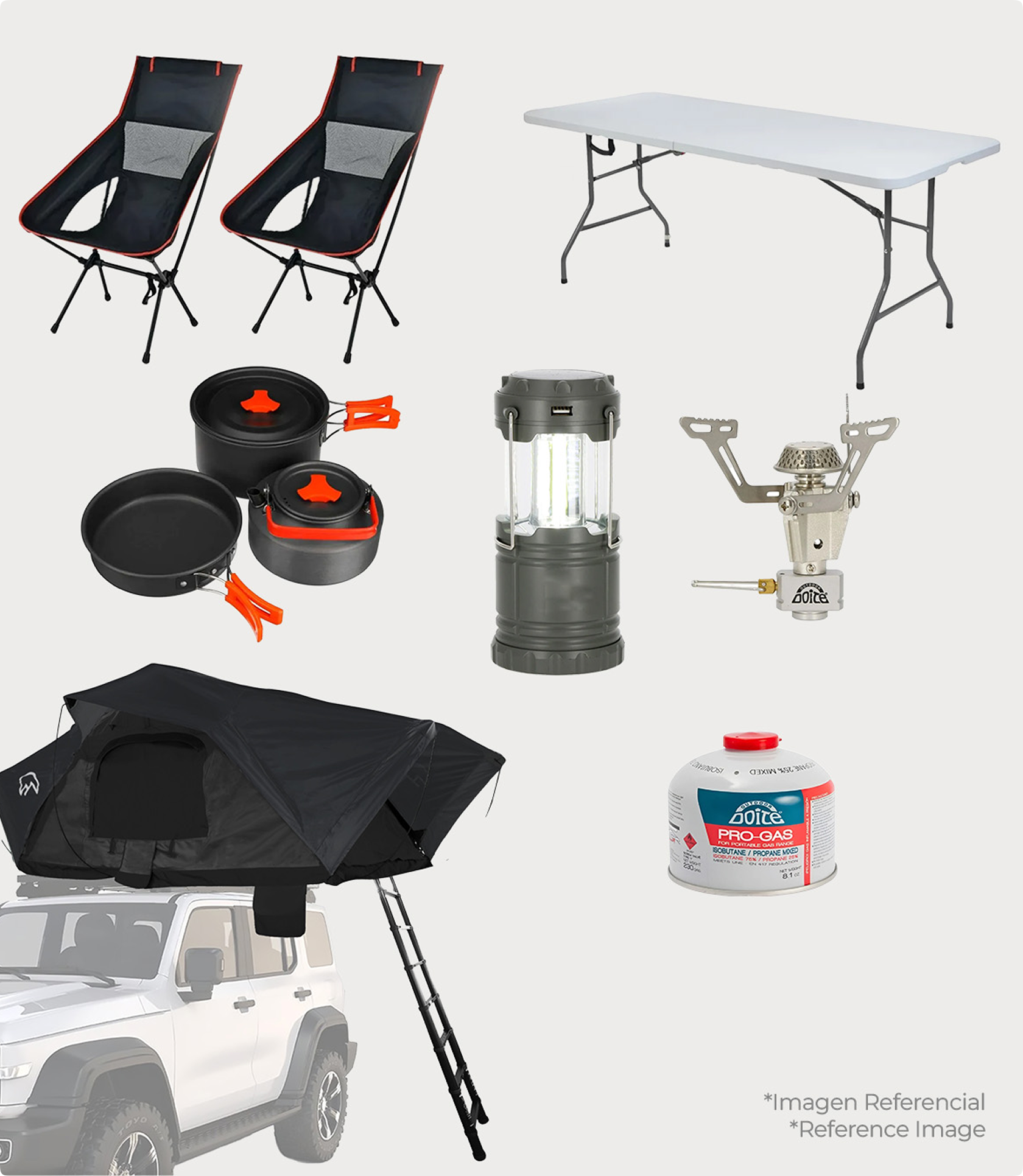 Pack Campamento Vehicular